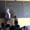 Учительница в Сенегале.