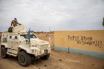 Патруль МИНУСМА в Мали.