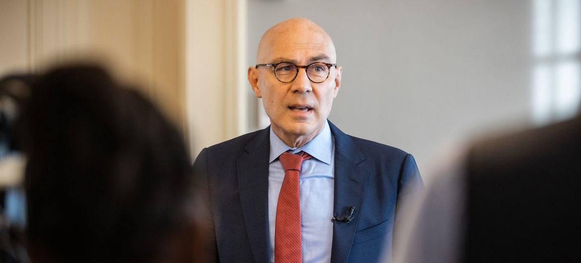 United Nations High Commissioner for Human Rights Volker Türk.