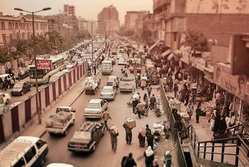 Daily life in Cairo, Egypt.