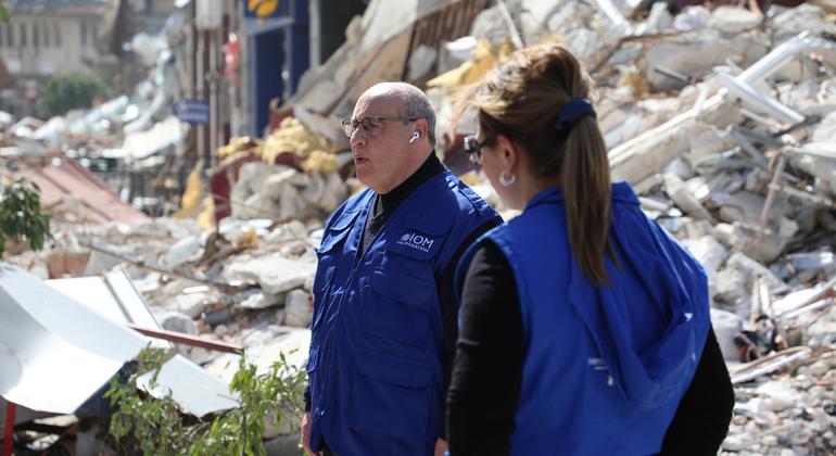 António Vitorino visita área afetada por terremoto na Turquia