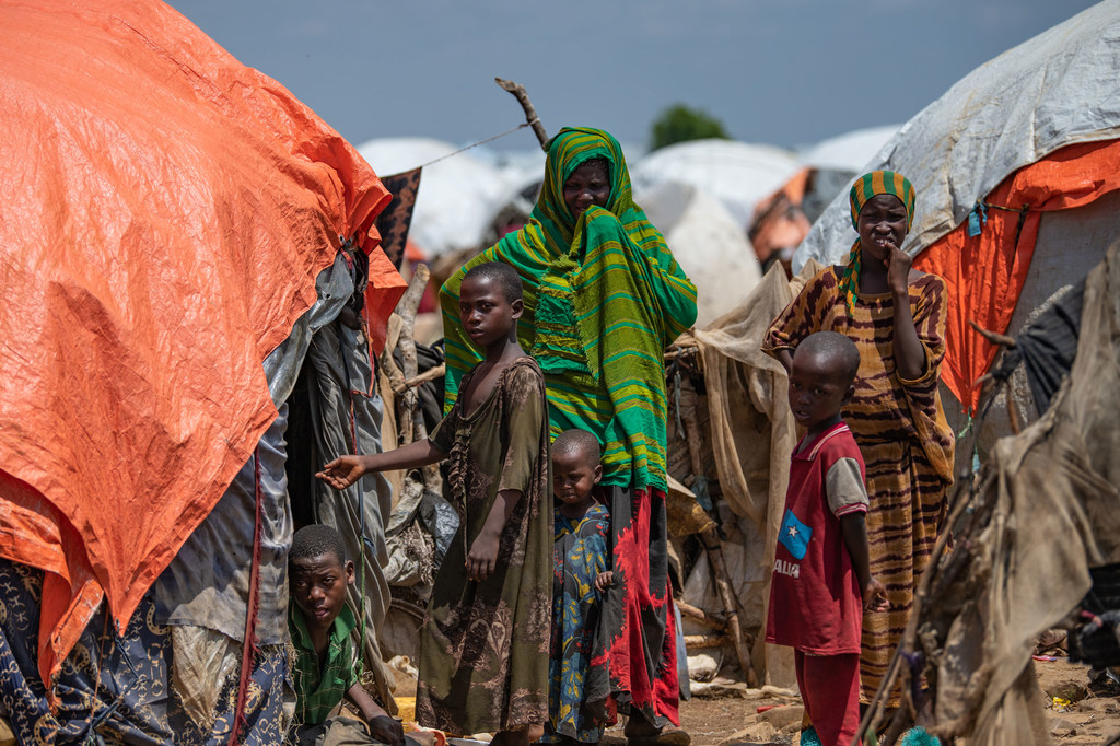 Des dizaines de milliers de personnes ont été déplacées en Somalie.