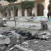 Destruction de bâtiments à Gaza suite à des frappes aériennes israéliennes.