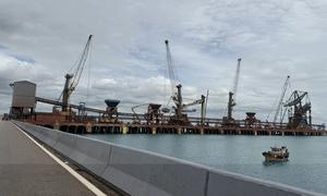 Complejo portuario e industrial de Pecém, Brasil.