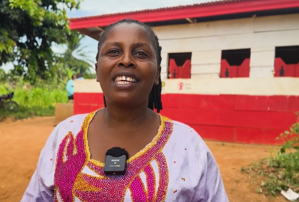 Georgina Love Kitambo, mmoja wa wanawake waliopatiwa mafunzo ya upatanishi wa kijamii Ituri, DRC. Georgina Love Kitambo, mmoja wa wanawake waliopatiwa mafunzo ya upatanishi wa kijamii Ituri, DRC.