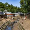 Rohingya refugees at a camp in Cox's Bazar, Bangladesh.