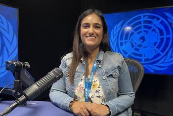 यूनीसेफ़ मुख्यालय में डिजिटल स्वास्थ्य मामलों पर स्वास्थ्य अधिकारी, नैना आहूजा.