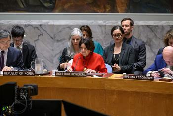 Rosemary DiCarlo akitoa taarifa kwenye Baraza la Usalama kuhusu shambulio la Israel Doha Qatar