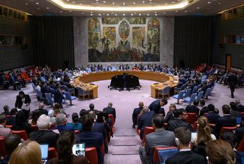 Chambre du Conseil de sécurité de l'ONU, à New York.