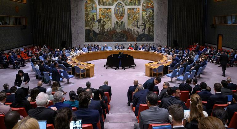 Chambre du Conseil de sécurité de l'ONU, à New York.