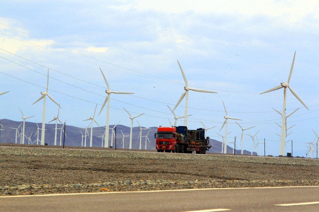 达坂城被誉为中国的风电之都。