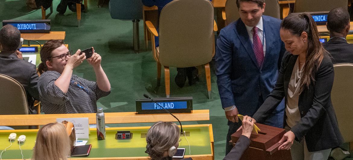 Генеральная Ассамблея избрала членов Совета ООН по правам человека