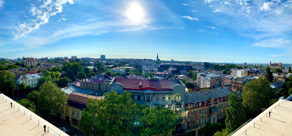 Vista panorámica de la ciudad de Odesa.