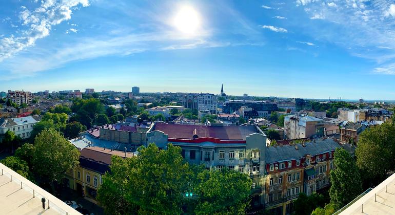 Vista panorámica de la ciudad de Odesa.