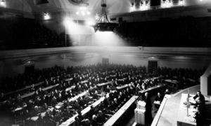 La première session de l'Assemblée générale des Nations Unies s'est ouverte le 10 janvier 1946 au Central Hall de Londres, au Royaume-Uni. (archives)