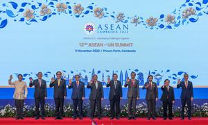 Secretary-General António Guterres attends the Association of Southeast Asian Nations (ASEAN)-UN Summit in Phnom Penh, Cambodia.