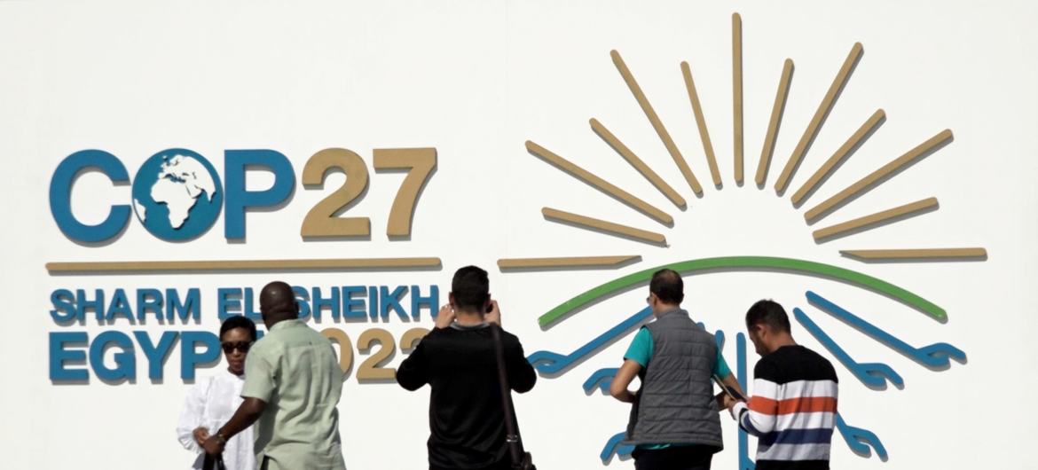 A COP27 está acontecendo em Sharm El-Sheikh, no Egito