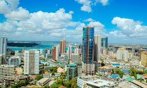 Dar es Salam, the commercial capital of Tanzania.