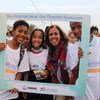 Chefe da ONU em Cabo Verde, Ana Graça, encontra jovens ativistas no Dia dos Direitos Humanos