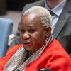 Bintou Keita, Cheffe de la Mission des Nations Unies en République démocratique du Congo (MONUSCO), informe le Conseil de sécurité des travaux de la mission et de la situation dans le pays.