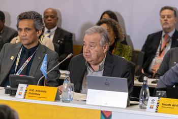 Глава ООН на встрече шерп «Большой двадцатки» в Йоханнесбурге, ЮАР. 