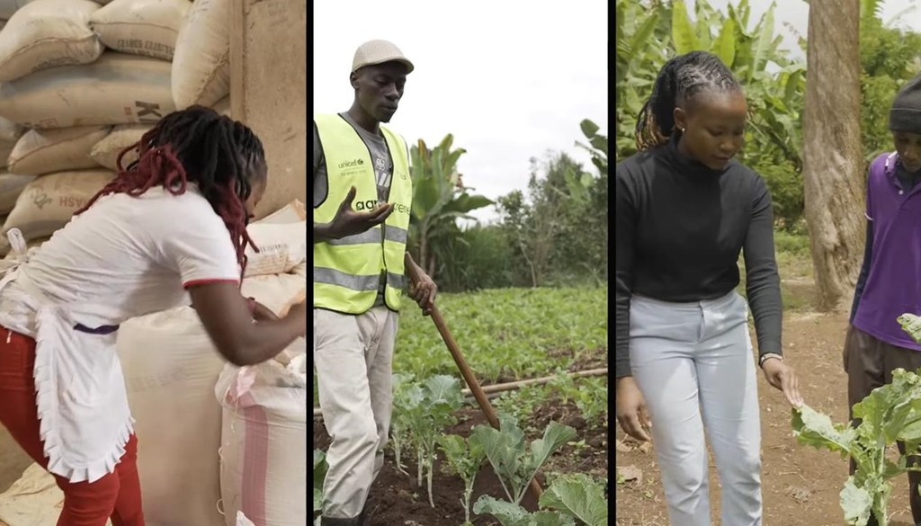 UNICEF Kenya has supported a youth project called Empowering Kenyan Youth in Agribusiness and Nutrition (EKYAN) to empower youth with training in sustainable agriculture.