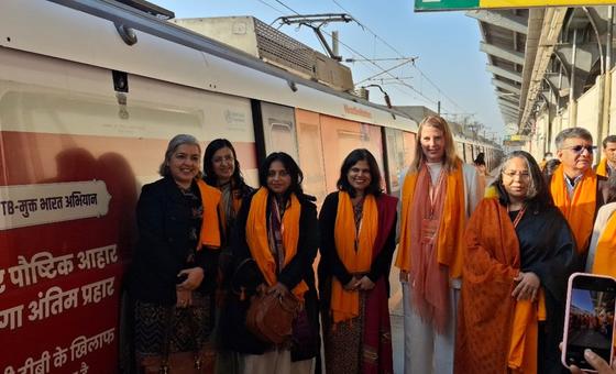 महिलाओं व लड़कियों के स्वास्थ्य पर WHO का दिल्ली में मैट्रो अभियान. 