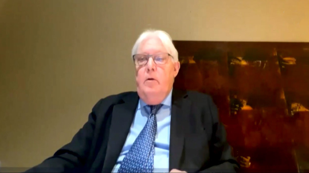 Martin Griffiths, Under-Secretary-General for Humanitarian Affairs and Emergency Relief Coordinator, briefs on the humanitarian situation in Israel and the Occupied Palestinian Territory.