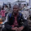 Kibira Bakulu, baba wa watoto 5, aliyekimbia mapigano eneo la Saké akiwa kwenye kambi ya wakimbizi wa ndani ya nane ya CEPAC Mugunga huko Goma DRC.