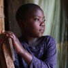 Anwarita （化名）在刚果民主共和国伊图里省博纳的一个收养家庭家中。