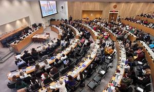 Destacadas activistas de España y América Latina se reunieron en la sede de la ONU el 12 de marzo para reunir a las mujeres y compartir estrategias de lucha contra la violencia digital.