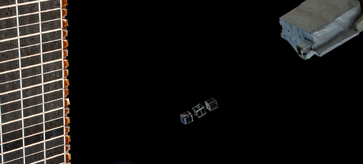 TUMnanoSAT imetumwa angani kutoka kwa ISS pamoja na CubeSats nyingine mbili 