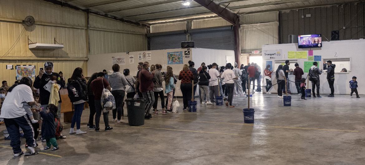 Asylum seekers receive vital shelter and support along the United States' southern border.