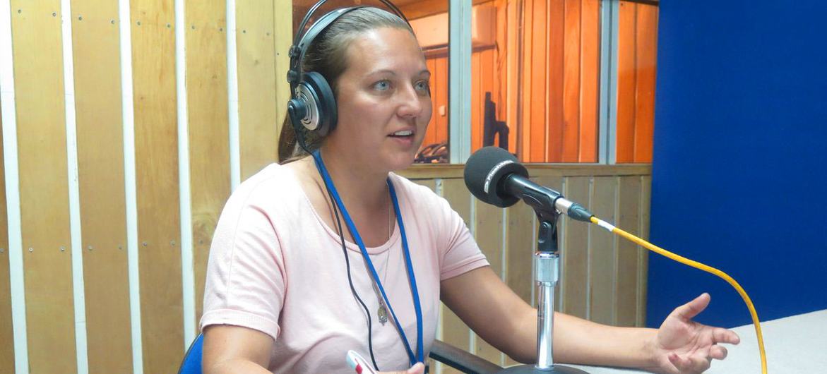 Leni Kinzli, head of communications for the World Food Programme (WFP) in Sudan.