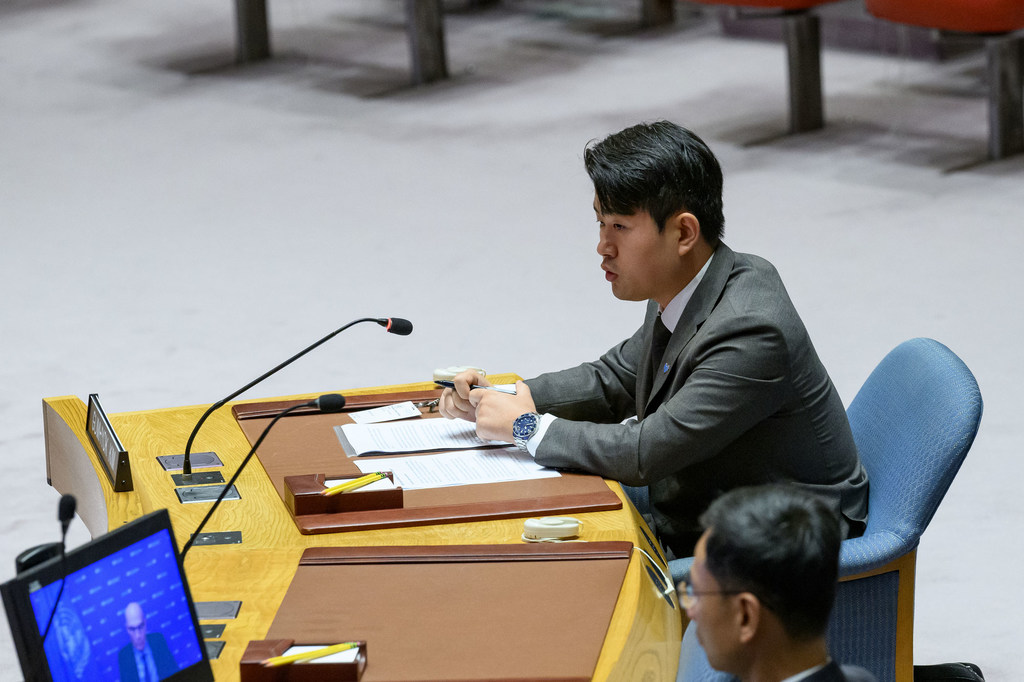 Gumhyok Kim, représentant de la société civile, informe le Conseil de sécurité de la situation en République populaire démocratique de Corée.