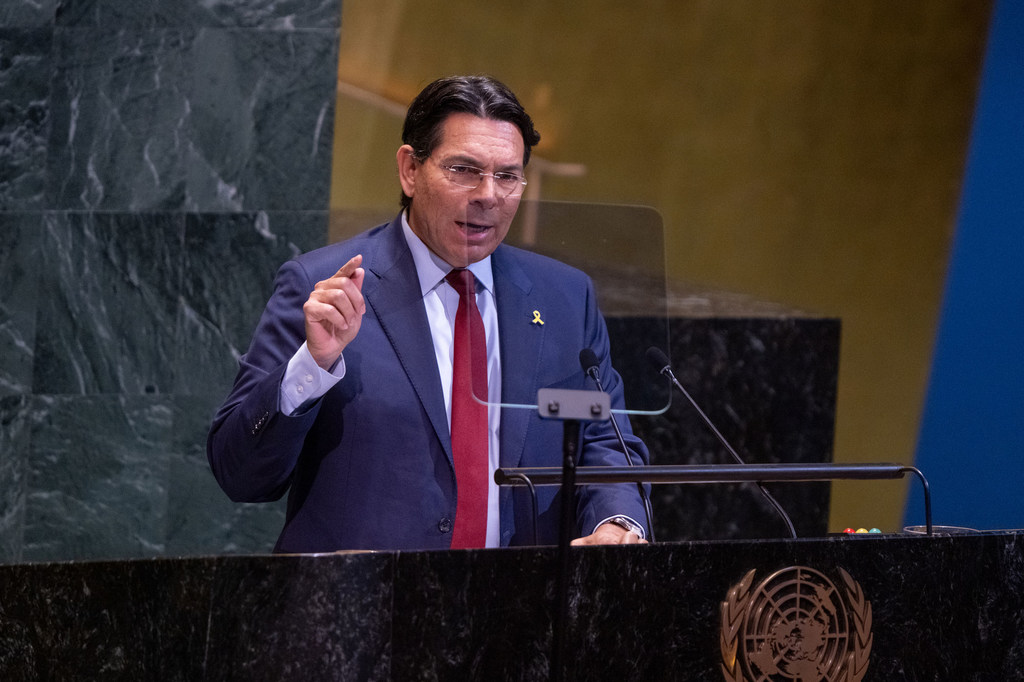 Dany Dannon, embajador de Israel ante la ONU. Dany Dannon, embajador de Israel ante la ONU.