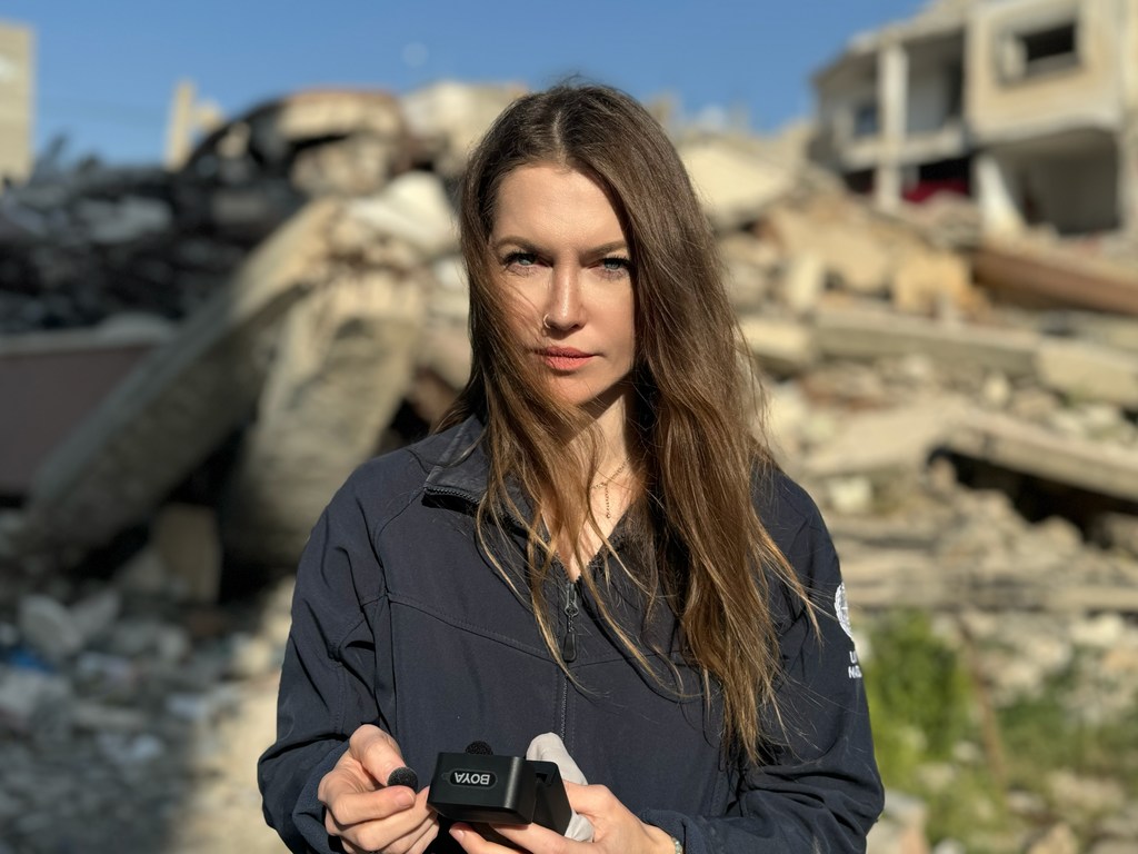 Olga Cherevko, porte-parole d'OCHA à Gaza.