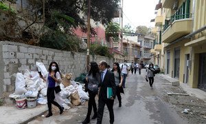 the UN Special Rapporteur on extreme poverty and human rights, Olivier De Schutter during his visit to Lebanon from 1-12 Novemeber 2021.