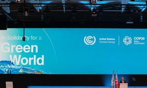 UN Secretary-General António Guterres delivers remarks at the opening of the World Leaders Climate Action Summit at COP29 in Baku, Azerbaijan.