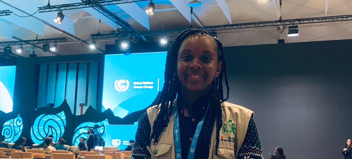 Em entrevista à ONU News, Vânia Gonçalo cita a importância da sua participação na 29ª Conferência do Clima da ONU