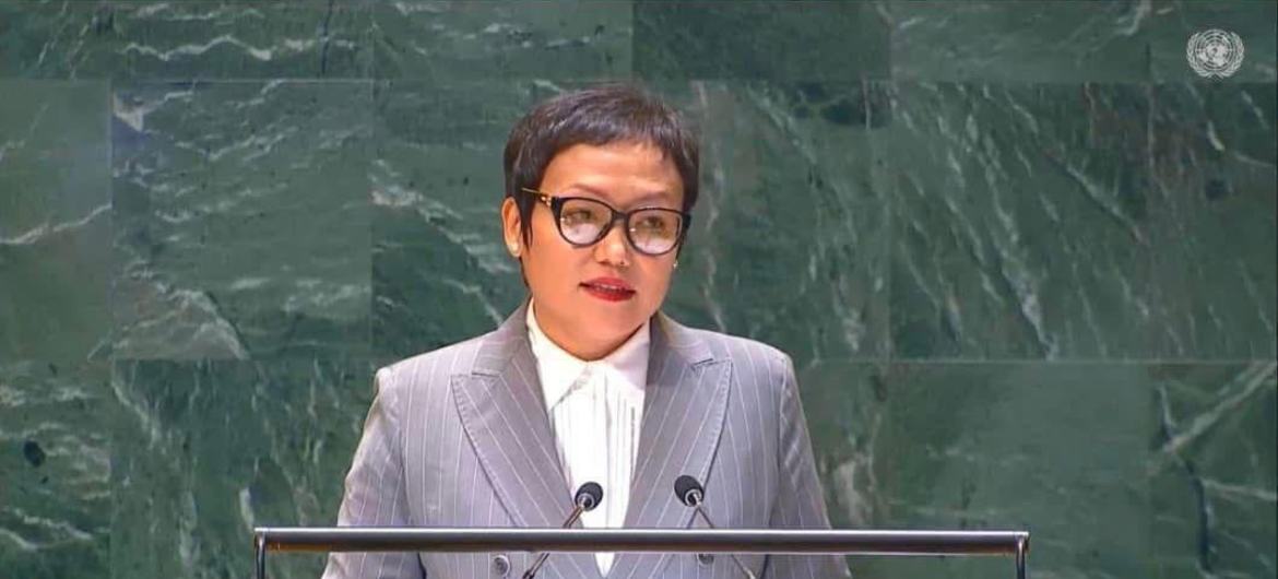 Посол Кыргызстана при ООН Аида Касымалиева.