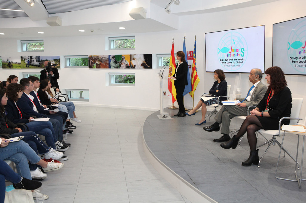 Reunión de Embajadores Junior en Valencia, España.