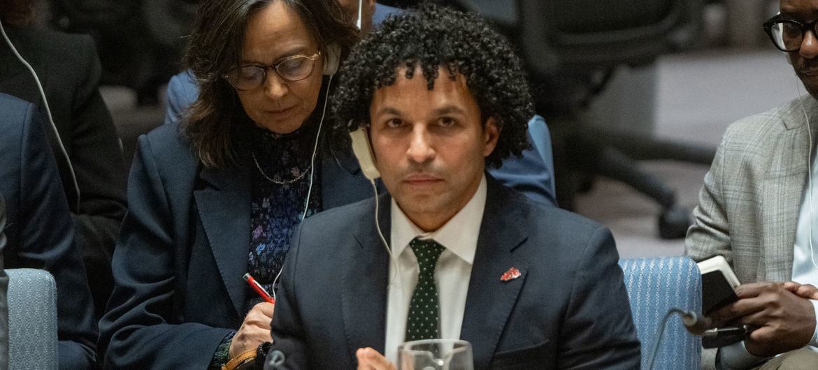 Dr. Javid Abdelmoneim of Médecins Sans Frontières, briefs the Security Council on health and humanitarian situation in eastern DR Congo. Dr. Javid Abdelmoneim of Médecins Sans Frontières, briefs the Security Council on health and humanitarian situation in eastern DR Congo.