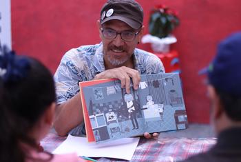 Carlos Díaz Consuegra presentó su libro “Un Pulpo” en la Biblioteca BS IBBY México. Diciembre 2025.  