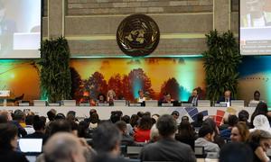 Delegates during the UNEA-7 closing plenary in Nairobi, Kenya.