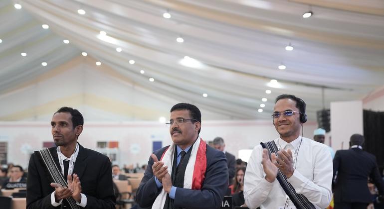 यूनेस्को की अमूर्त धरोहर सूची में शामिल होने का निर्णय आते ही, यमन के प्रतिनिधिमंडल के चेहरों पर ख़ुशी की लहर दौड़ गई.