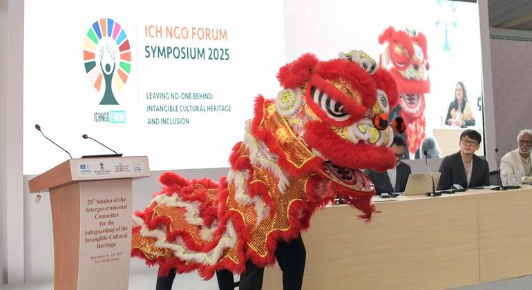 अमूर्त साँस्कृतिक धरोहर समिति के 20वें सत्र के दौरान आयोजित ICH NGO सत्र.