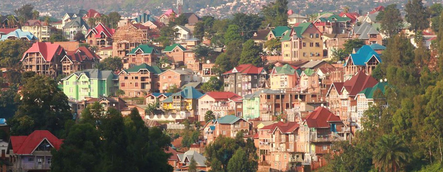 Bukavu, la capitale de la province du Sud-Kivu, dans l'est de la République démocratique du Congo.