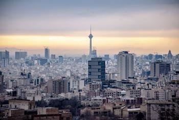 A view of Tehran, Iran's capital city.