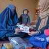 L'UNICEF distribue des kits pour les nouveau-nés dans la province de Badakhshan, en Afghanistan.